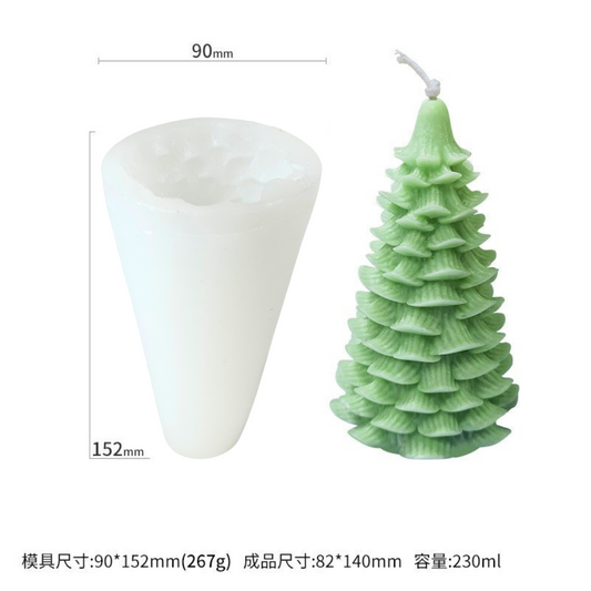 Large Christmas tree mold No.1 大聖誕樹模具 - 薄款整件/厚款兩組件