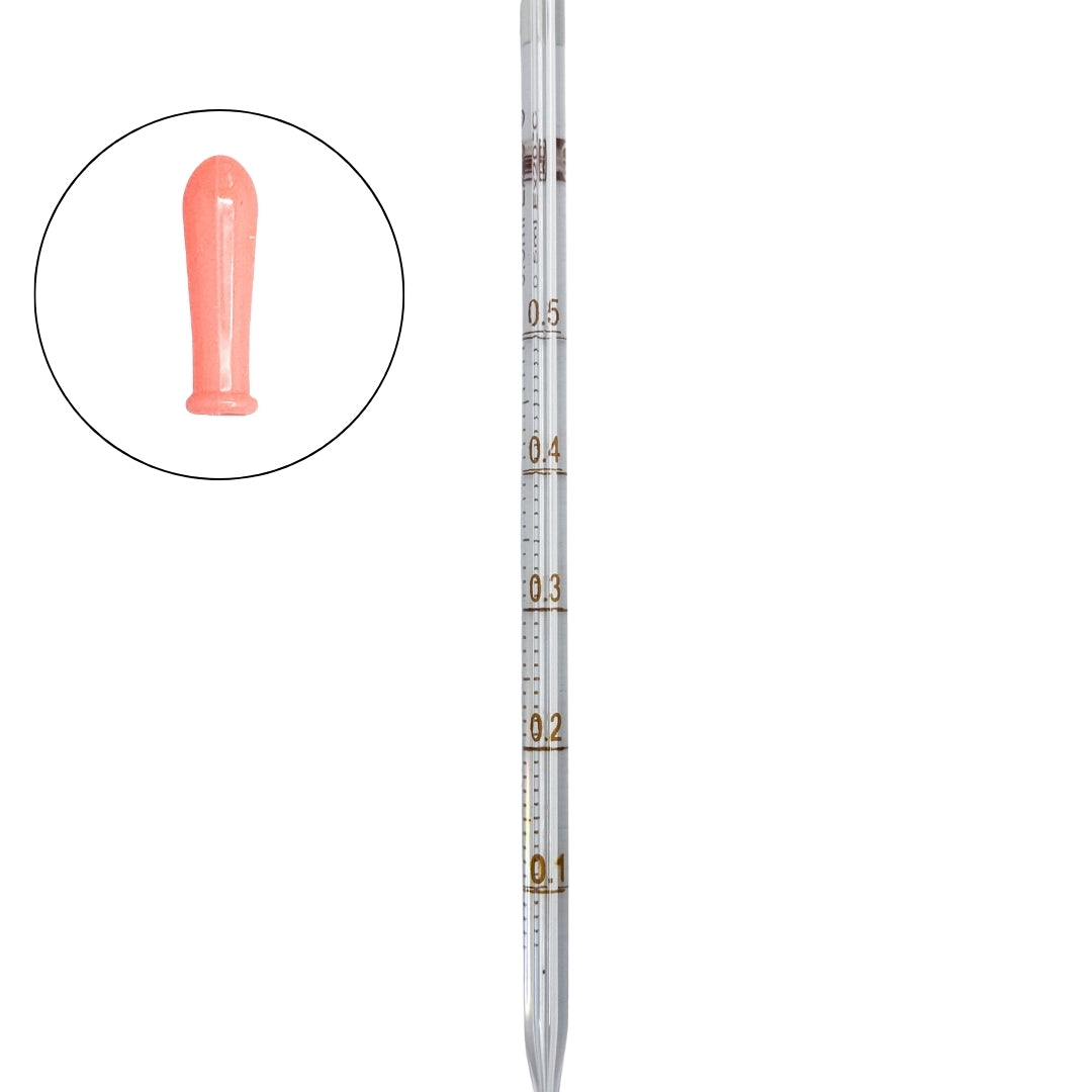 0.5ml / 1ml / 2ml / 10ml Glass Graduated Dropper Glass Graduated Dropper