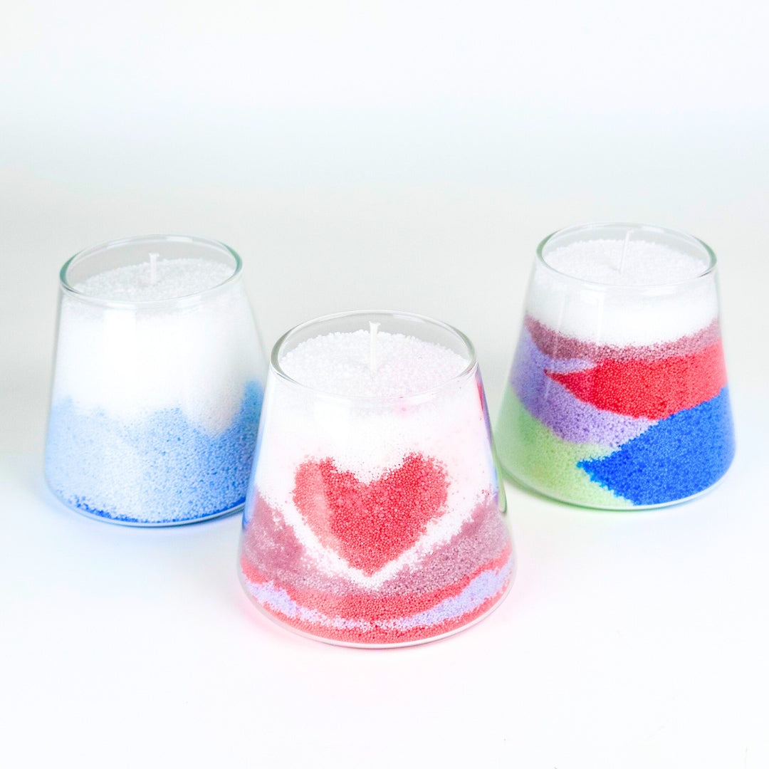 Sand Art Candle DIY Kit 沙畫蠟燭材料包 Set SAC-09
