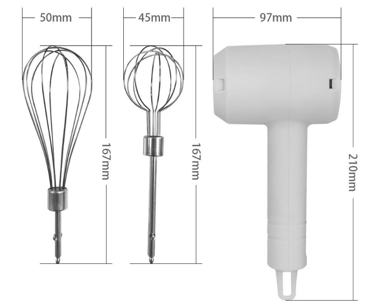 Mini Mixer Cordless Electric Mixer