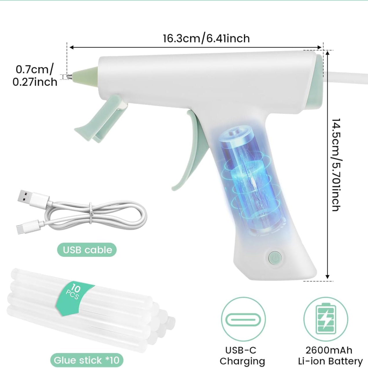 Wireless Glue Gun 無線熱熔膠槍