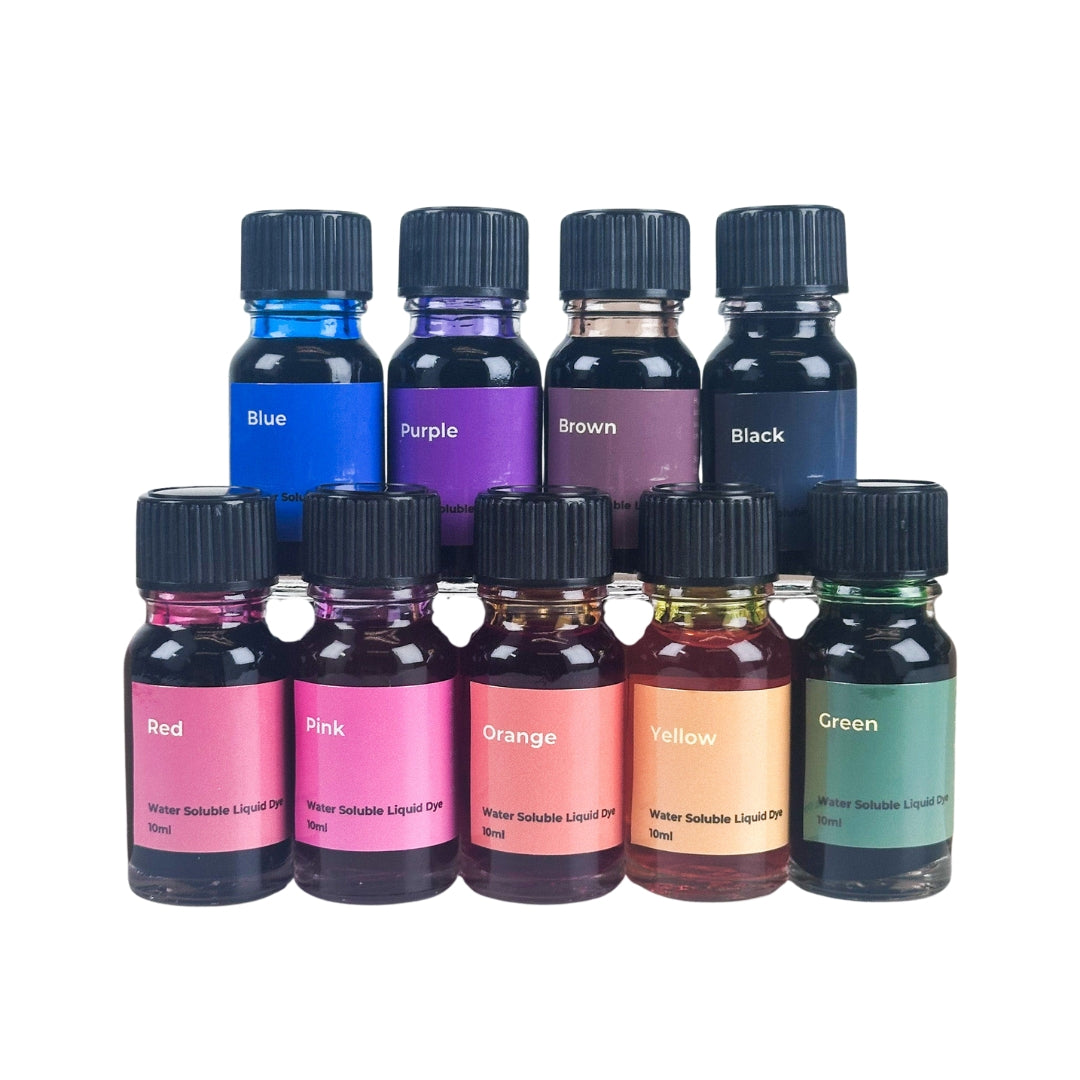 Water-Soluble Liquid Dye 水溶性液體顏料 - 10ml 套裝
