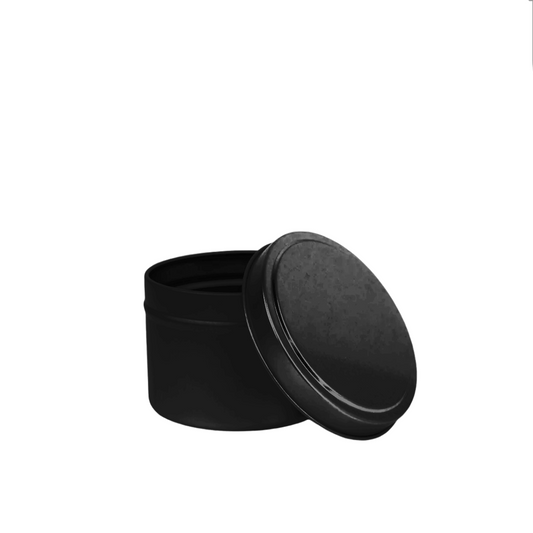 240ml Black Tin black tin