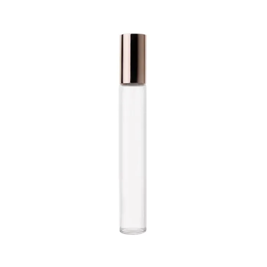 Circle Roll-on Bottle 10ml three-color cylindrical ball perfume bottle