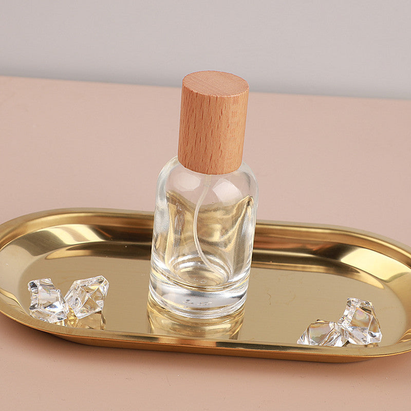 30ml Glass Spray Bottle 透明玻璃噴霧 (木蓋)