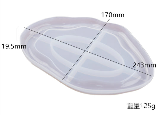 Irregular Oval Tray Mold Irregular Oval Tray Mold
