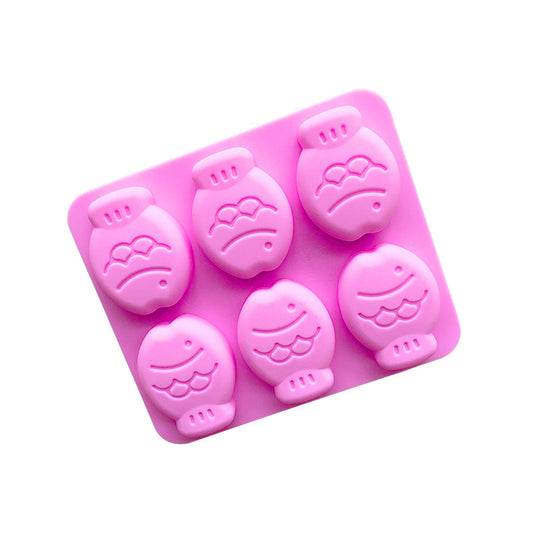 Fish Shaped Mold small fish mold (6 holes)