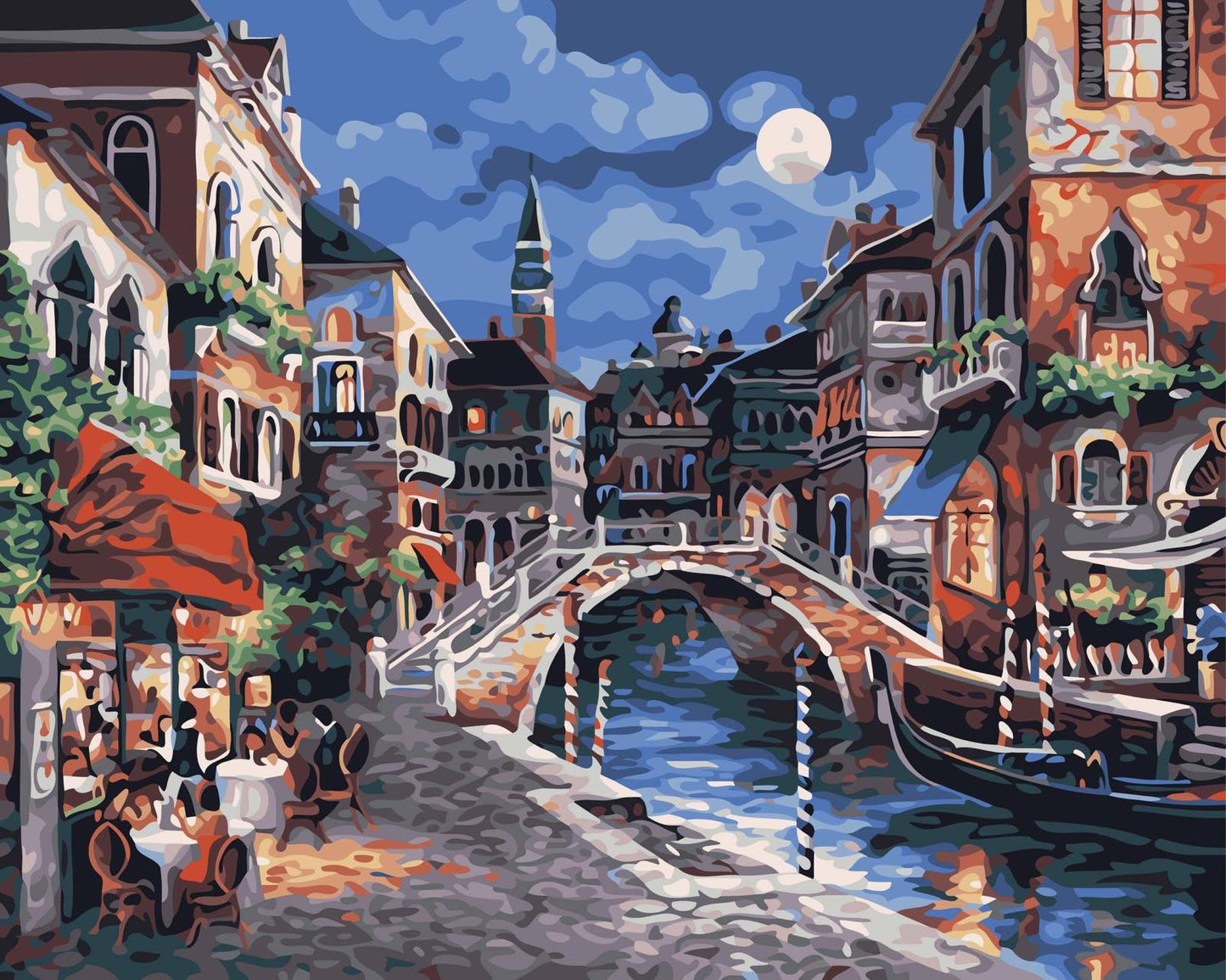 Painting by Numbers 數字油畫材料套裝 (組合框)