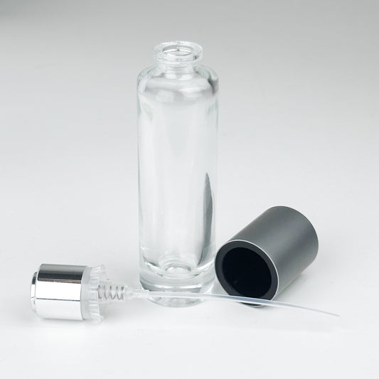 15ml Glass Perfume Bottle 壓蓋式玻璃香水瓶 (銀蓋)