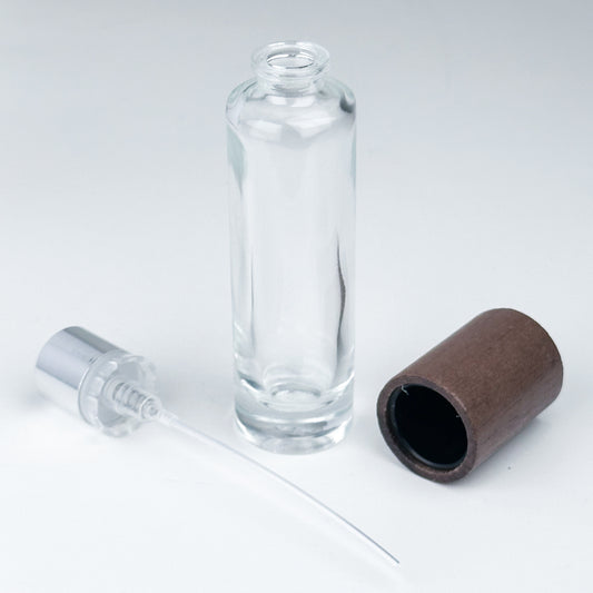 15ml Glass Perfume Bottle 壓蓋式玻璃香水瓶 (木蓋)