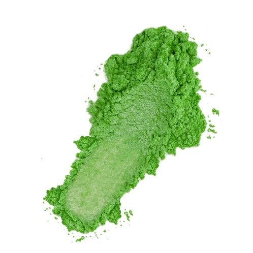 CS - Mica Powder The Maniacal Pea Green green mica pigment