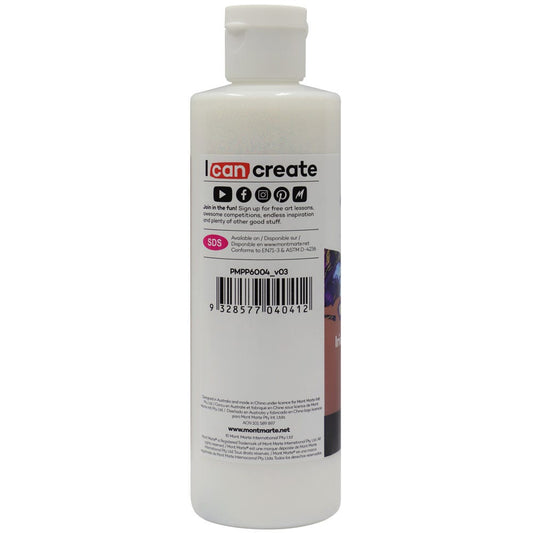 Mont Marte Iridescent Varnish Iridescent Glitter Varnish - 240ml