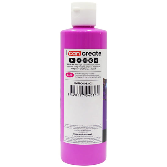 Mont Marte Pouring Acrylic Paint 丙烯流體畫顏料 240ml - Magenta 品紅色