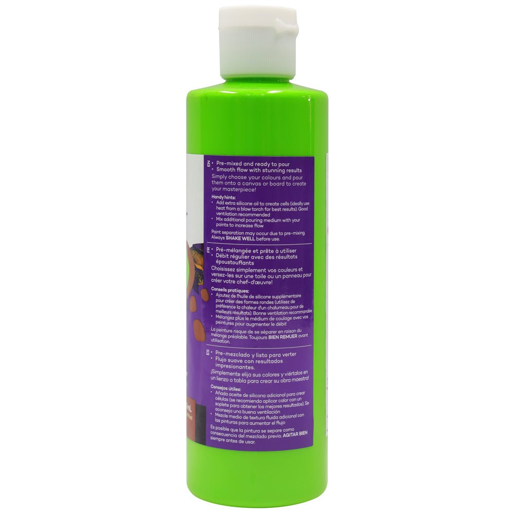 Mont Marte Pouring Acrylic Paint 240ml - Mid Green