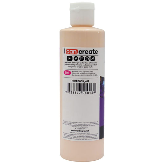 Mont Marte Pouring Acrylic Paint 240ml - Peach