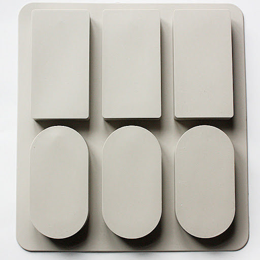 Tablet Mold No.05 方圓蠟牌石膏牌模具