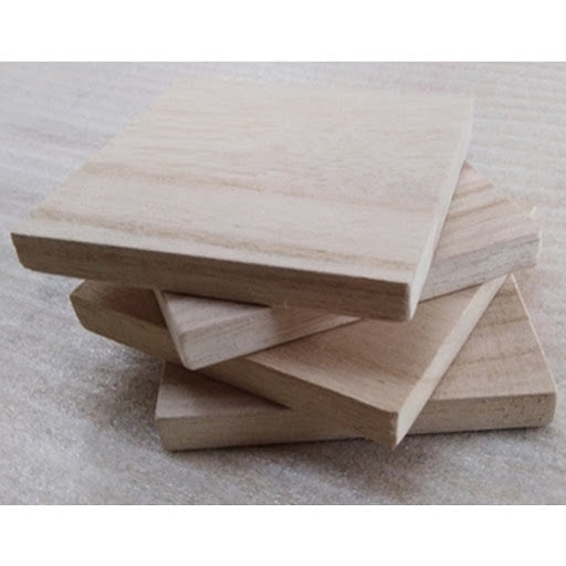 Square Wood Pieces 實木方形木片
