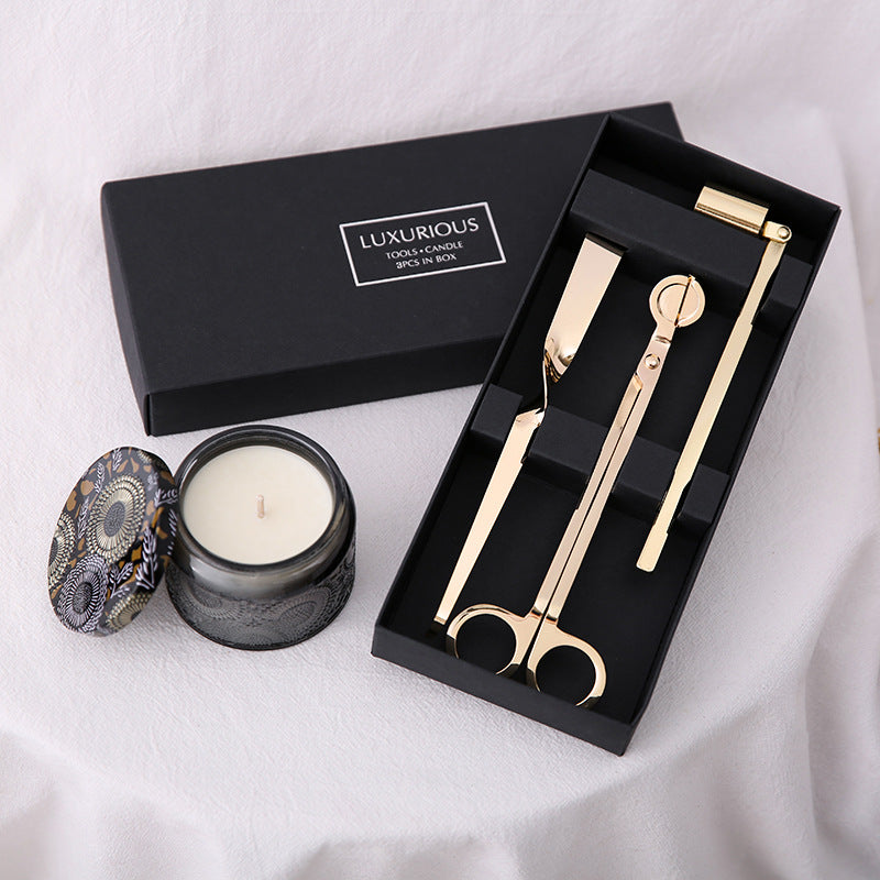 Candle Accessories Set Candle Accessories Set - Gold