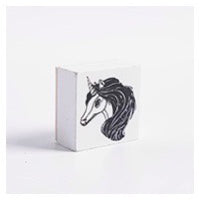 Wooden Stamp 木質圖章 - Unicorn 獨角獸