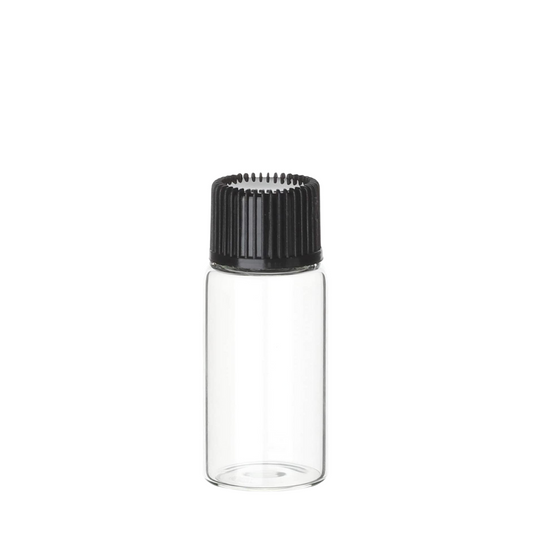 5ml Glass Test Bottles with Cap Clear glass test bottles with caps