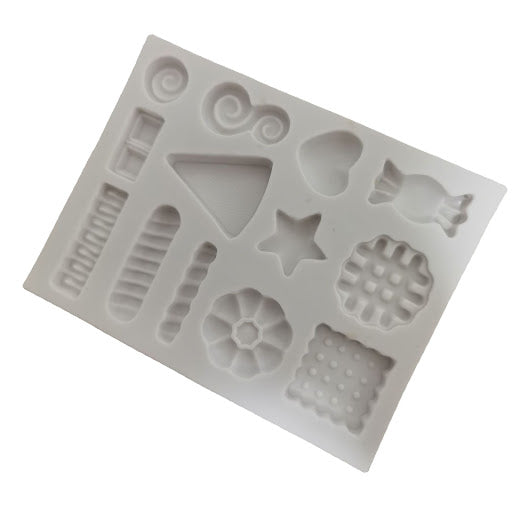 Lollipop Candy Biscuits molds 多種造型棒棒糖餅乾模具 - 13 Cavities