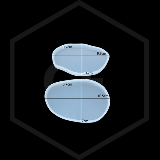 Base Tray Mold Set Z 底座托盤模具 - 不規則形共2款
