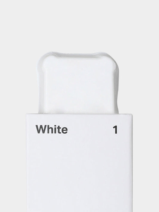 CW - Color Block #01 White 白色色塊