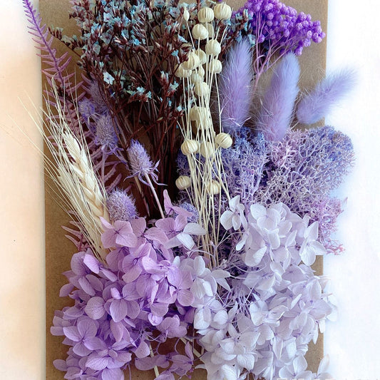 Dried Flower 乾花包 Light Purple 22
