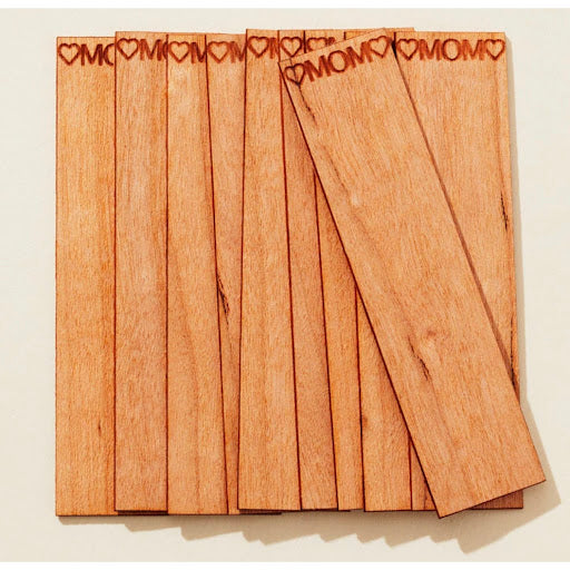 Wooden Wick Word Wick 木質芯文字木芯 MOM - USA 8cm