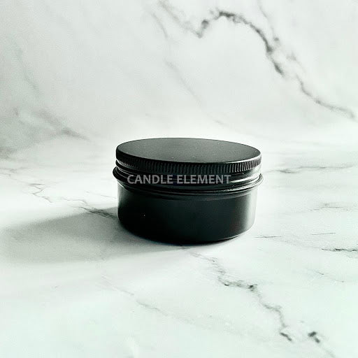 100ml Black Aluminum Tincase 黑鋁質容器