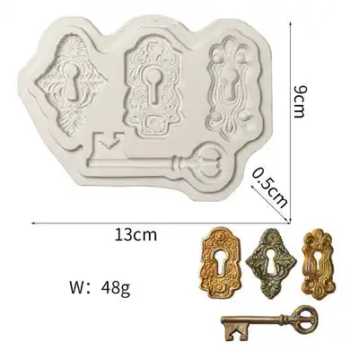 Vintage key Mold 復古鑰匙模具