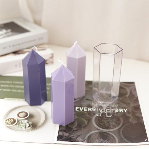 Spire Hexagonal Cylinder Mould 尖頂六角柱體模具