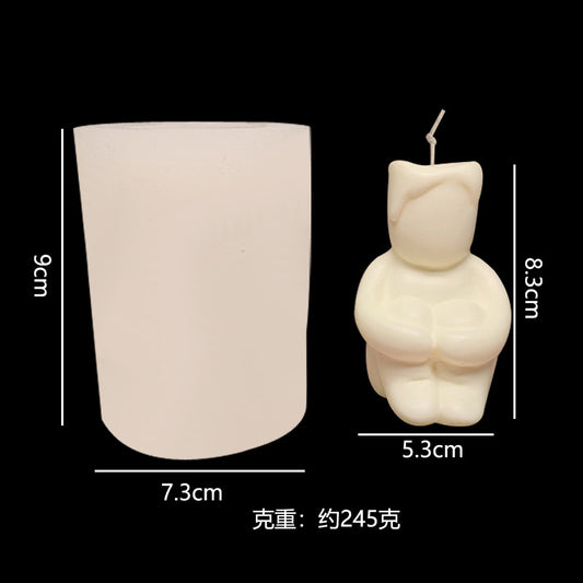 Lonely Candle Boy Mold 孤獨蠟燭男孩模具