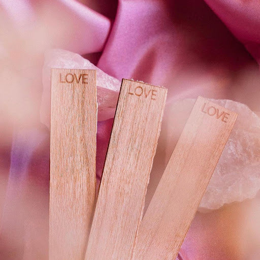 Wooden Wick Word Wick 木質芯文字木芯 LOVE - USA 8cm
