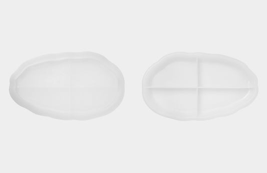 CW - Oval Handmade Tray Silicone Mold (1-Cavity) 橢圓形手工托盤矽膠模具(1件)