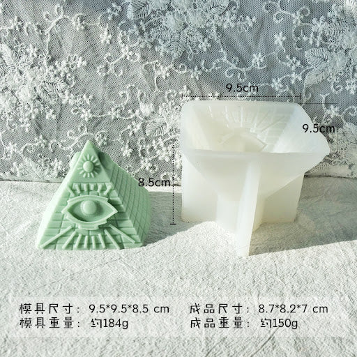 Eye Pyramid Mold 眼睛金字塔模具