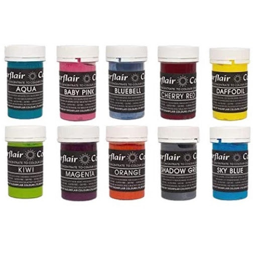 Sugarflair Food Colours - Pastel Paste 英國食用色素 25g - UK
