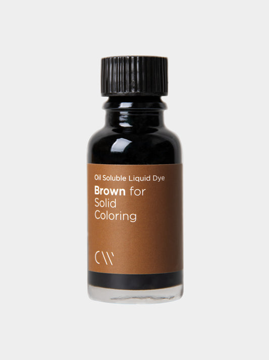 CW - Liquid Dye (Oil Soluble) 油性液體顏料 #12 Brown 啡