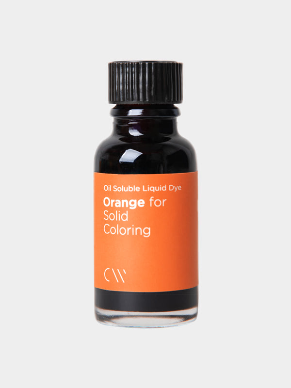 CW - Liquid Dye (Oil Soluble) 油性液體顏料 #02 Orange 橙