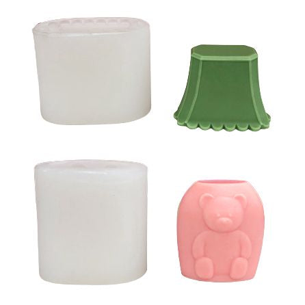 Bear Desk Lamp Mold (2 parts) 熊檯燈模具 (共2模具)