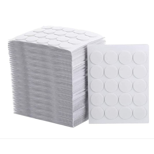 White Glue Dots for Wick 白色蠟芯貼紙