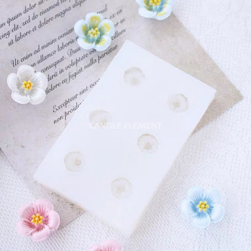 6 Mini Cherry Blossom Flower Mold 迷你櫻花模