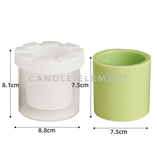 Circle Candle Holder Mold 圓形蠟燭台模具