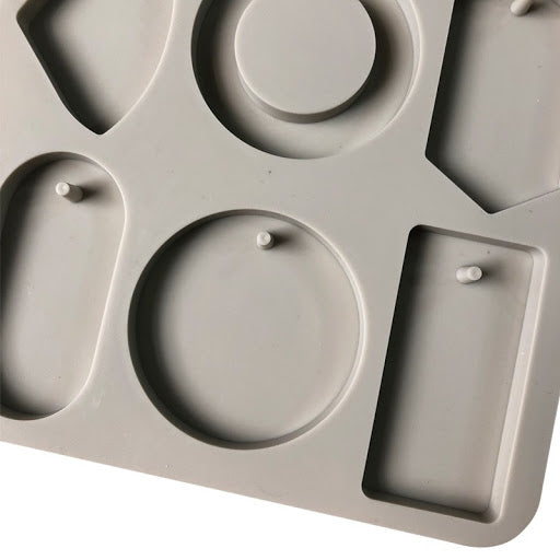 Tablet Mold No.07 多邊形蠟牌石膏牌模具