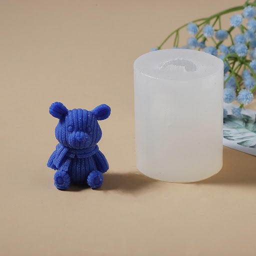 Scarf Bear Mold 頸巾小熊模具
