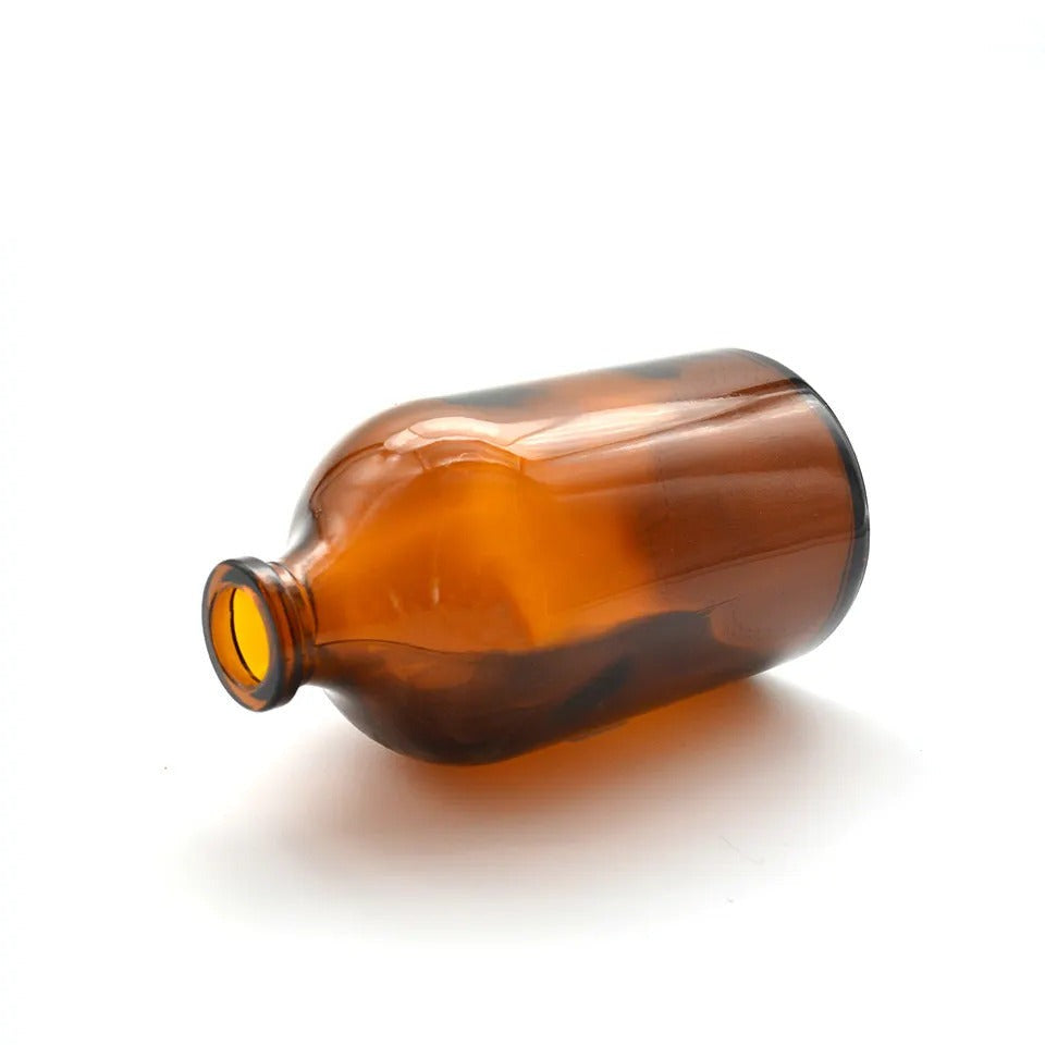 100ml Diffuser Amber bottle brown glass diffuser bottle (including rubber stopper)