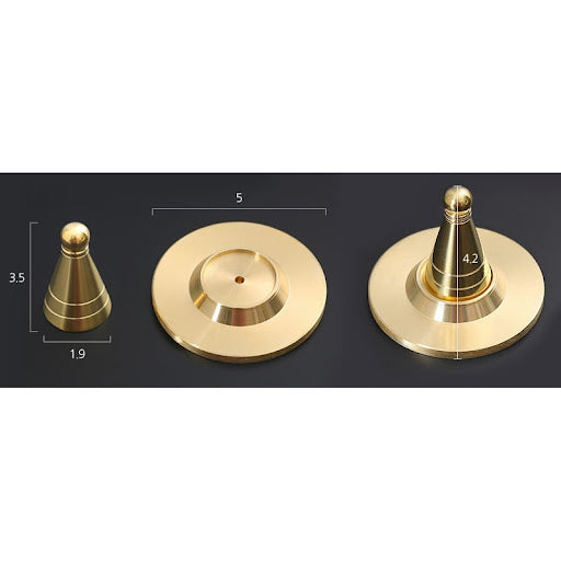 Cone Burner for Incense Powder 香粉用黃銅錐形燃燒器