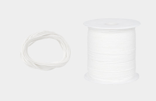 CW - White Cotton Wick No. 1 (Uncoated Wick) 白色棉芯 1號 (無塗層蠟芯)