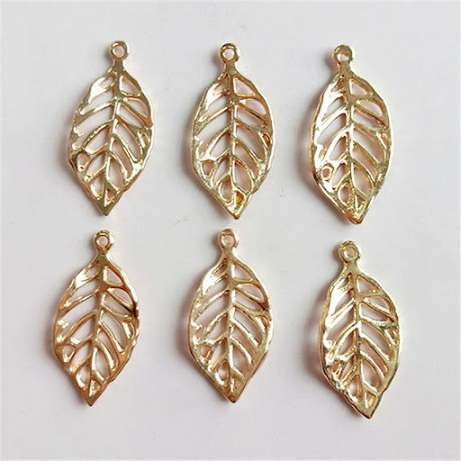 Gold leaves Accessories 金葉裝飾配件 20pcs