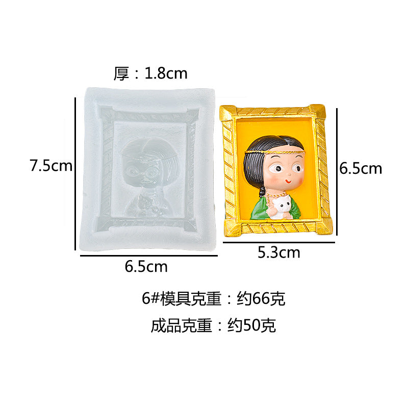 Famous Painting Mold Famous Painting Mold